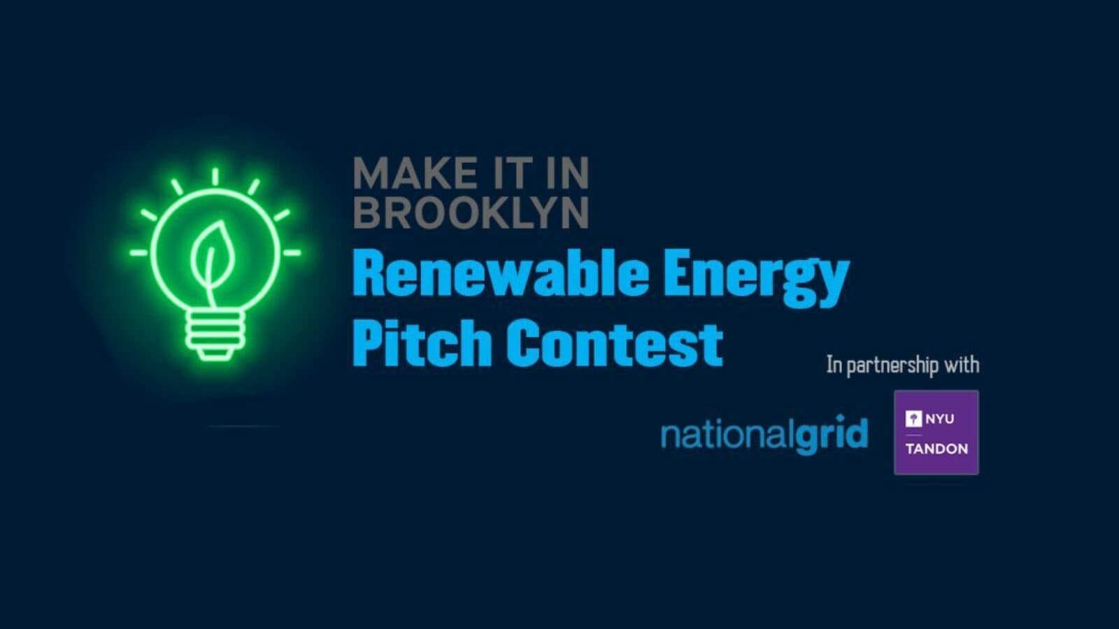 Make It in Brooklyn: Renewable Energy Pitch Contest